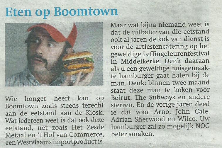 Boomtown burger
